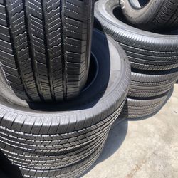 Set Of Four Wheels Brand Michelin Size P245/70R17