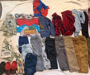 Toddler boy clothes and shoes