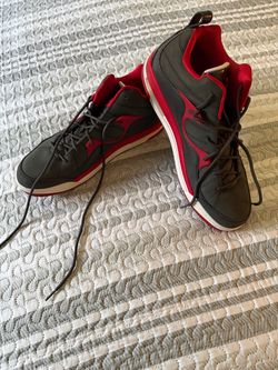 Nike Jordan Mens Flight Tr'97 Mid 574417-005 Black Red Basketball Shoes Size 12
