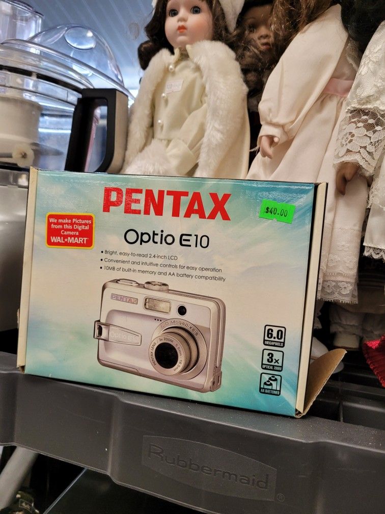 Pentax Optio E10 Camera