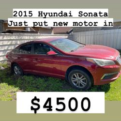 2015 Hyundai Sonata Parts $4200