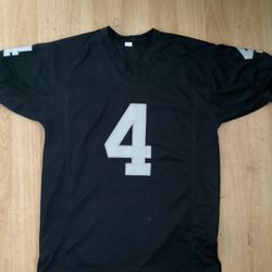 Raiders Derrick Carr  Nylon Jersey  