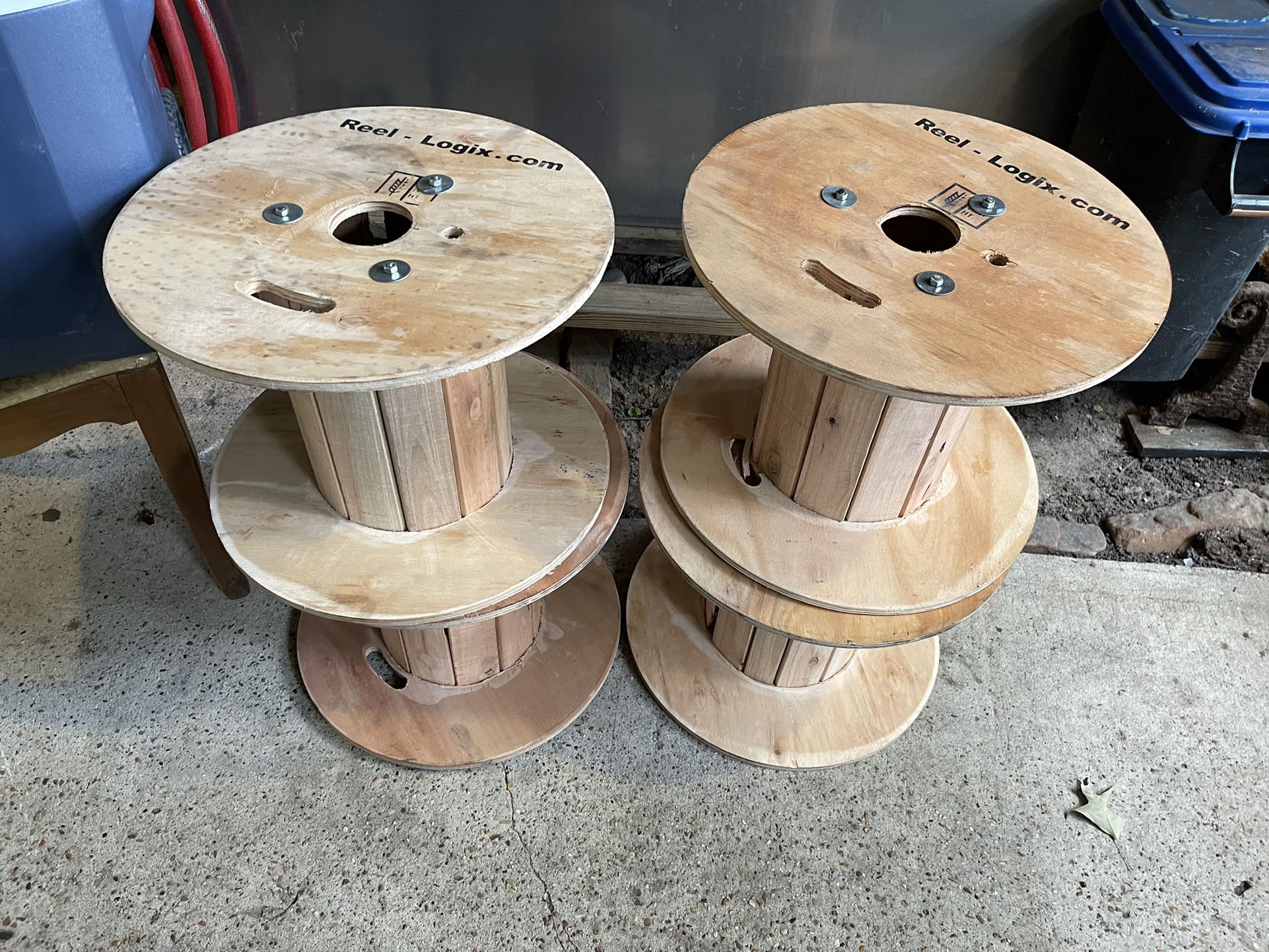 Wooden Spool for Sale in Huffman, TX OfferUp