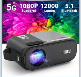 5G WiFi Bluetooth Projector