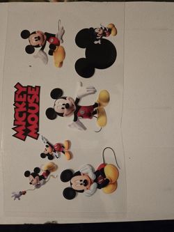 Mickey Mouse UV Sticker