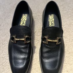 Salvatore Ferragamo Mens Shoes gold buckle for Sale in Tuckahoe, NY -  OfferUp