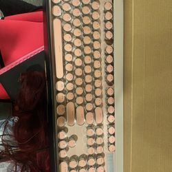 Pink Mechanical Keyboard 