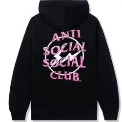 assc fragment precious petals pink hoodie