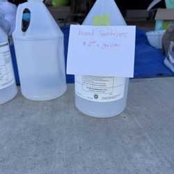 Gallon Hand Sanitizers For Sale! $2 Each Or A Box Of 4 For $6 