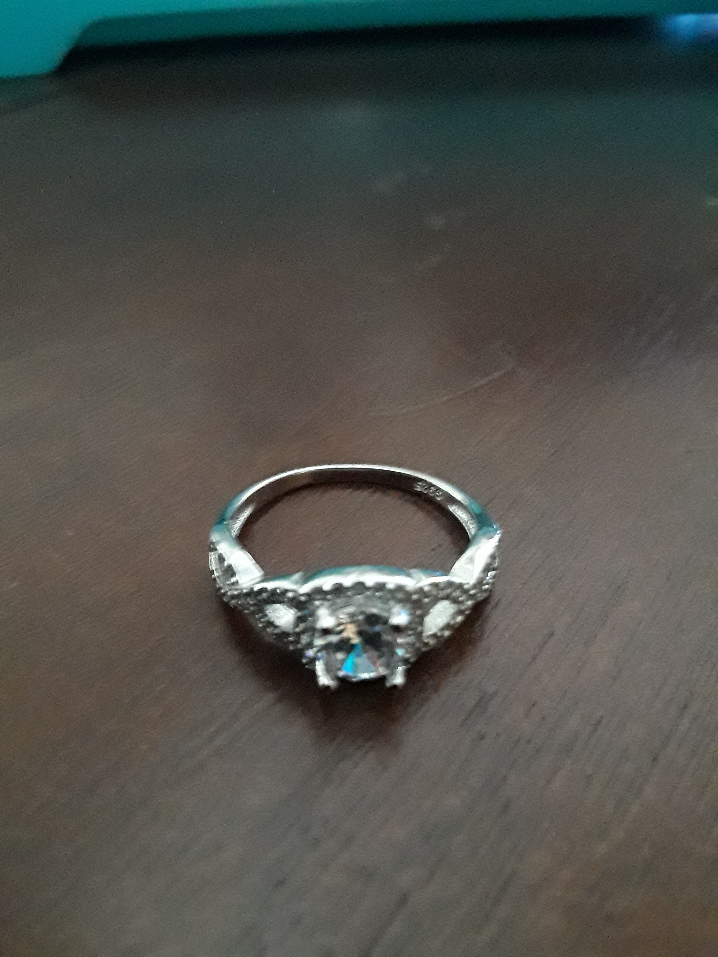 Sterling silver cz