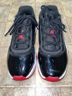 Nike Air Jordan 11 CMFT Basketball Shoes Youth Size 6.5 Black Red CZ0907-060 used