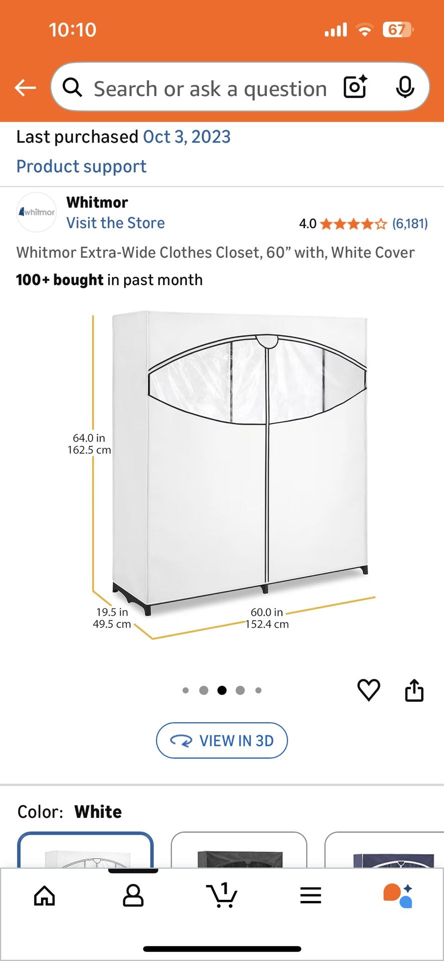 Clothes Storage Unit 