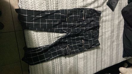 Hot Topic Women's Black and Navy Trousers