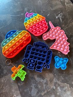 Pop it fidget toy bundle