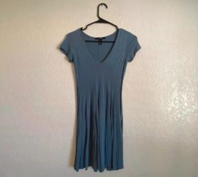 Women’s small blue t shirt dress