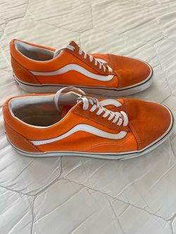 Bright Orange Vans Sneakers - Women’s Size 10.5