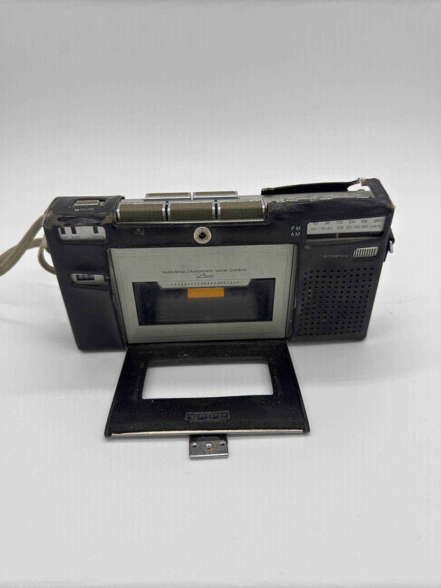 Vintage Panasonic RX-2000 FM-AM Radio Cassette Recorder w/ Original Case TESTED