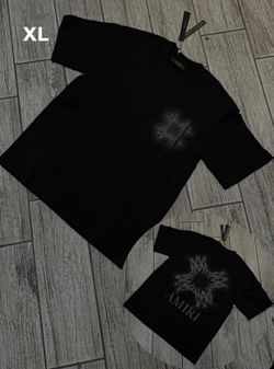AMIRI MA QUAD CRYSTAL TEE