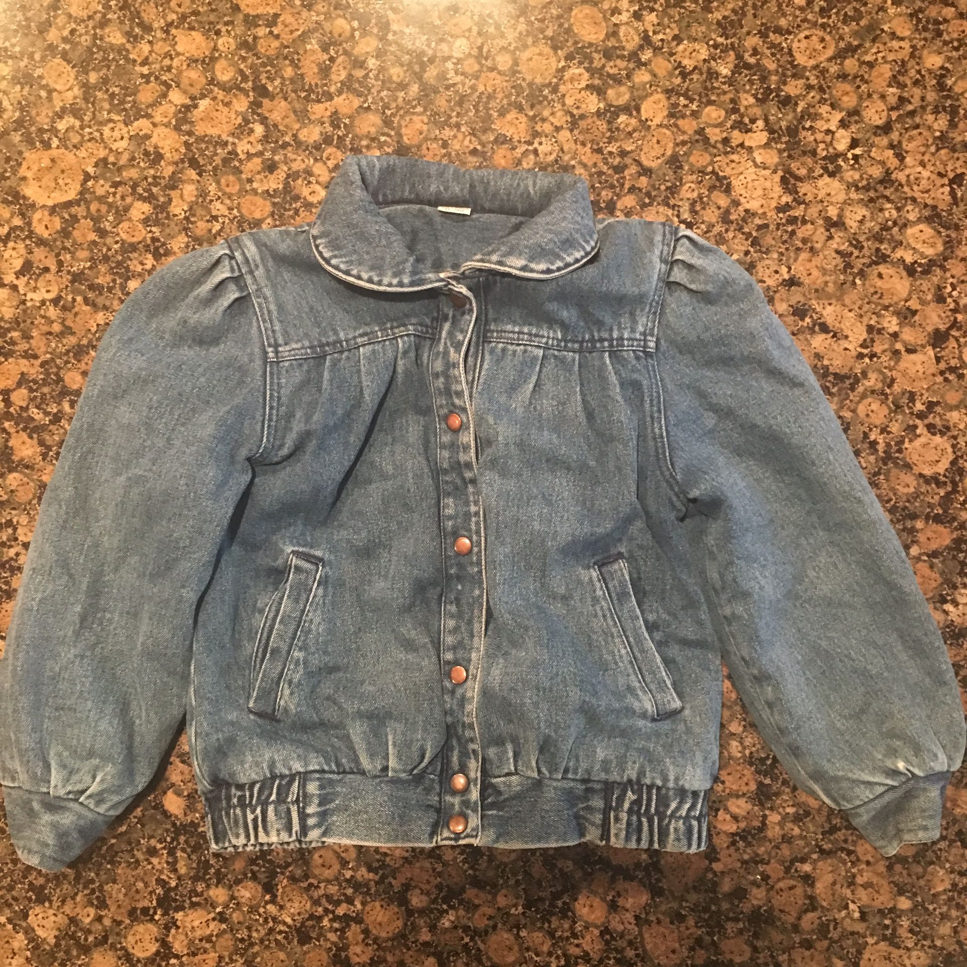 Vintage girls jean jacket size 8