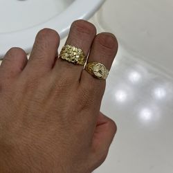 Gold rings