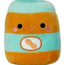 Squishmallow Kellytoy Plush 12" Antoine Peanut Butter
