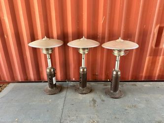 Tabletop Outdoor Propane Heaters (3x)