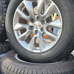 WHEELS OEM 20” CHEVY STOCK 🔥🔥