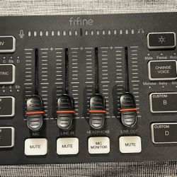 FIFINE SC3 Gaming Mixer