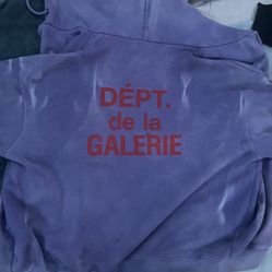 Gallery Dept. French Zip Hoodie Purple