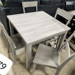 Loratti Dinings Tables and 4 Chairs 