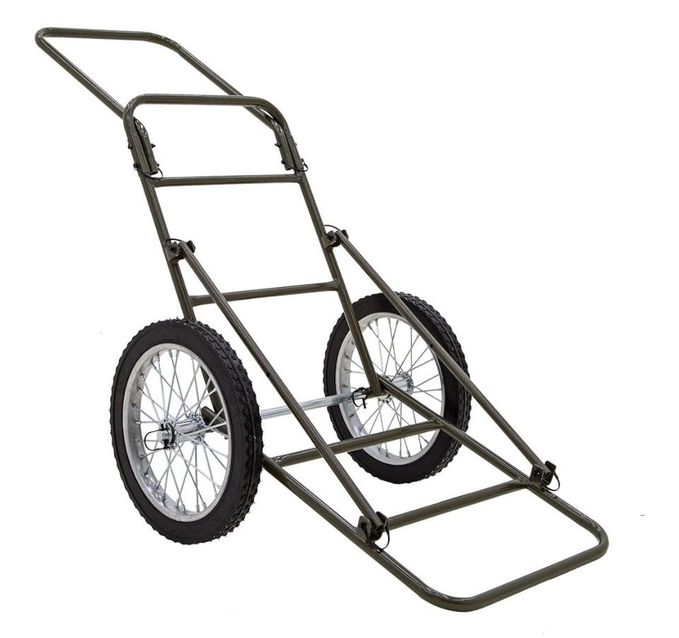 [BRAND NEW] Kill Shot Deer Hunting Folding Game Cart 500 lb Capacity with 16" Rubber Wheels for Hauling Deer, Game, and Hunting Gear