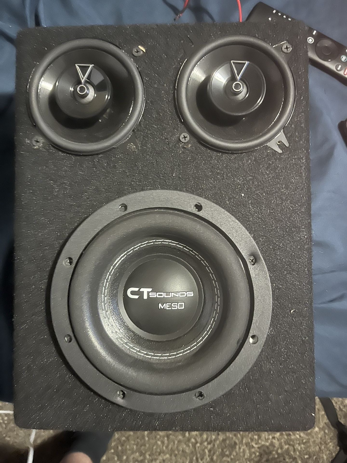 6.5” CT Sounds Meso Subwoofer And 2- 4” DD Audio Speakers