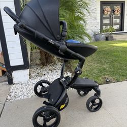 Black Mima Xari Stroller 
