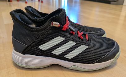 Kid Size 13 Black Adidas Slip On Shoes