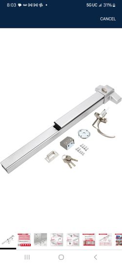 Push Bar Panic Exit With Keys