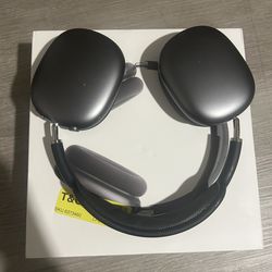 AirPod Max Black/space Grey With Box And Case