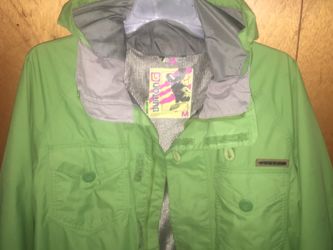 Med burton jackets fits like large
