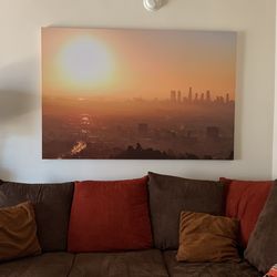 2013 Canvas Photo Of Los Angeles (Size: 40x60)