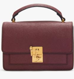 Brand New Authntic Etienne Aigner Leah Heritage Crossbody In Antic Cordovan.