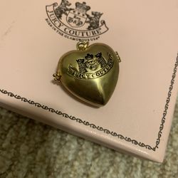 ❤️ New Y2K Juicy Couture Heart Lip Gloss Charm Or Juicy Couture Padlock Key Charm, 2004 Vintage Juicy Couture Charms