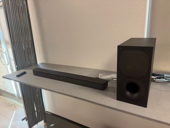 Sony HT-S400 2.1ch Soundbar for TV with Powerful Wireless Subwoofer Dolby Digital, X-Balanced Speaker Unit, S-Force PRO Front Surround Sound, Bluetoot