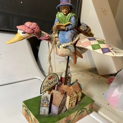 Collectors Statue Of Mother Goose From Jim Shore 