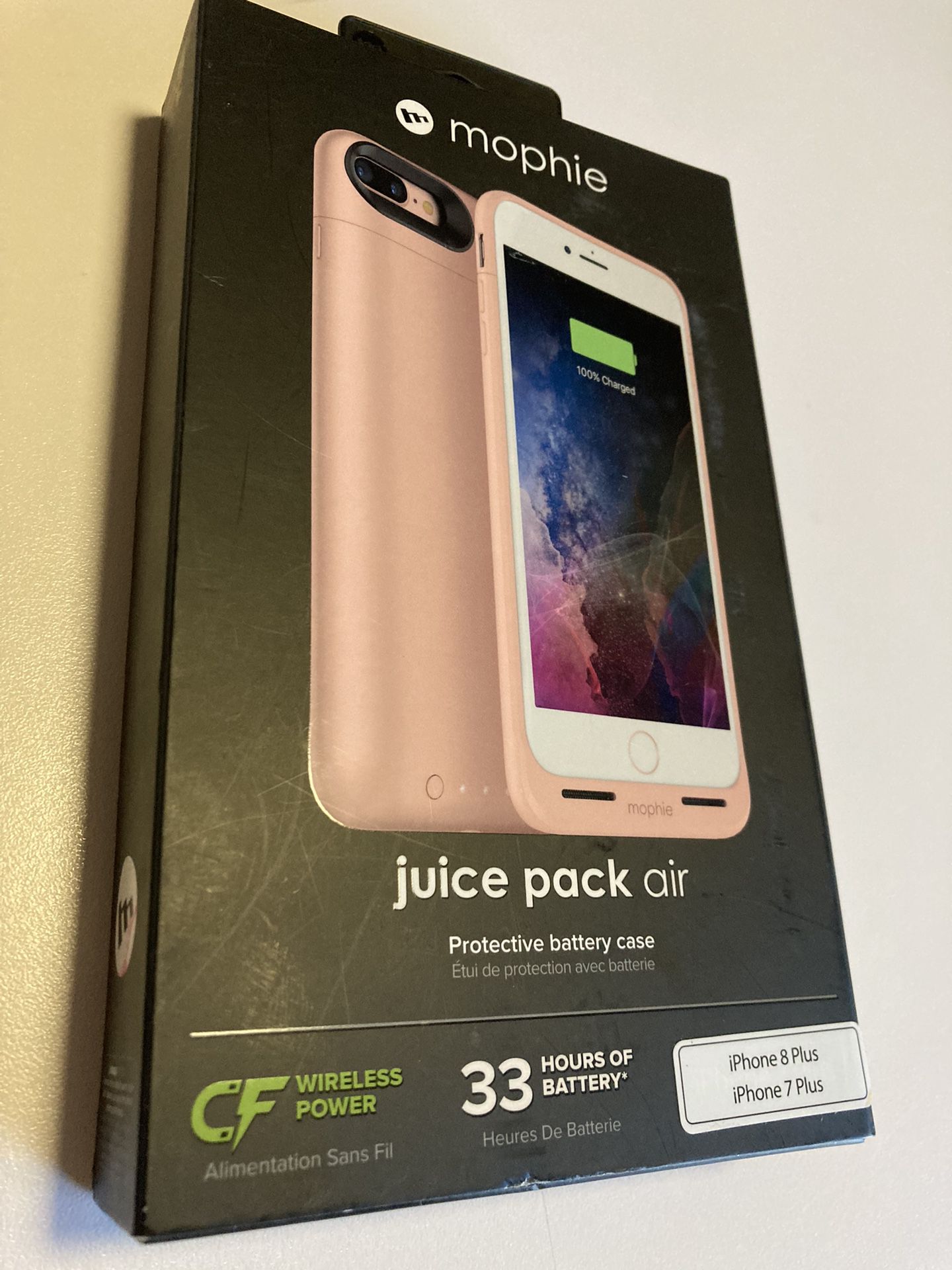 NEW Mophie Juice Pack Air Protective Battery eCase iPhone 7 Plus, IPhone 8 