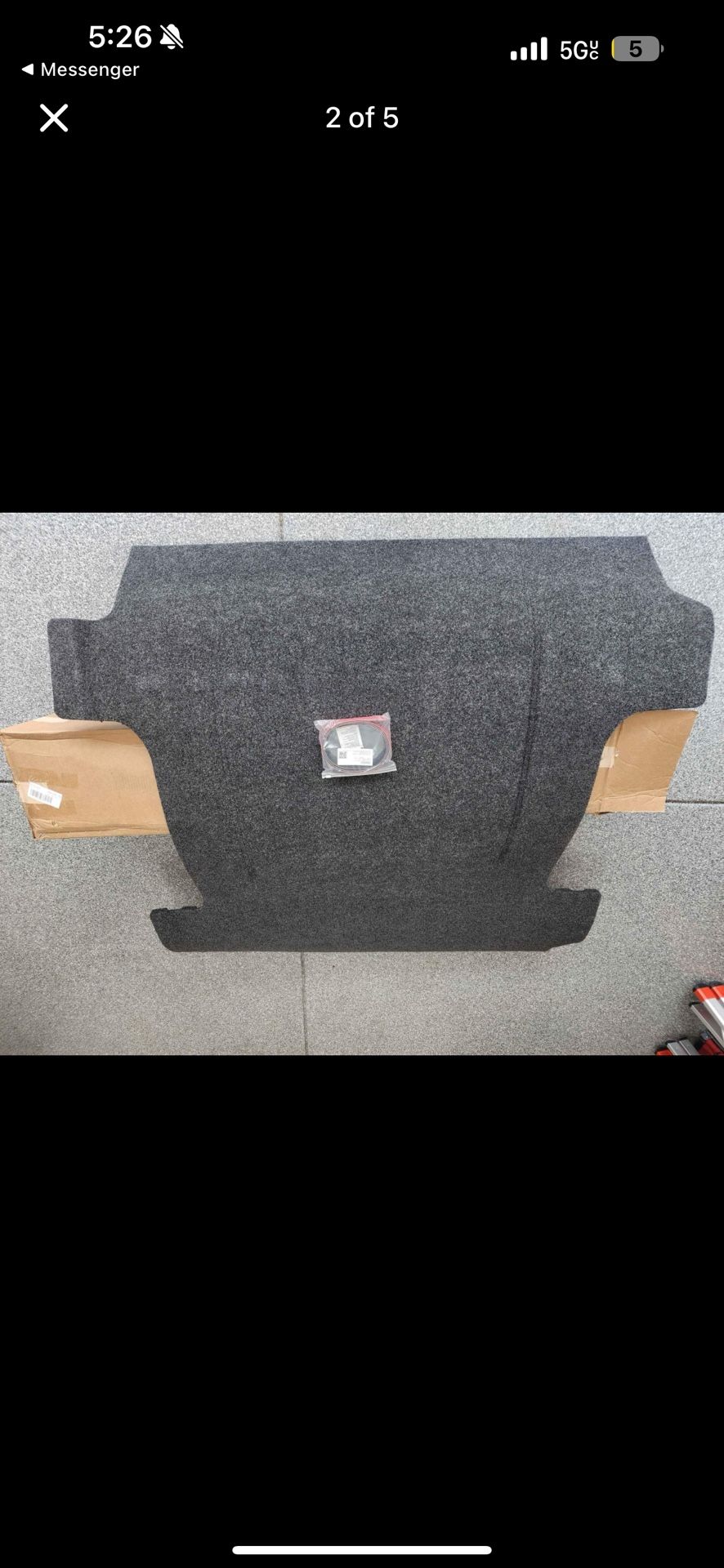 +2020 GMC Sierra/Chevy Silverado 6’6” BedRug Mat
