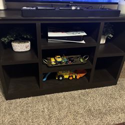Hand Made Tv Stand And 55 Inch Samsung Tv