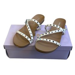 ✨NWT Madden Girl Candy Studded Strappy Footbed Sandals