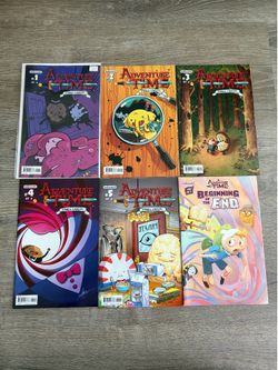 Adventure Time, DC & Marvel Comic Book Lot