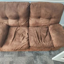 Brown 2 Seater Couch