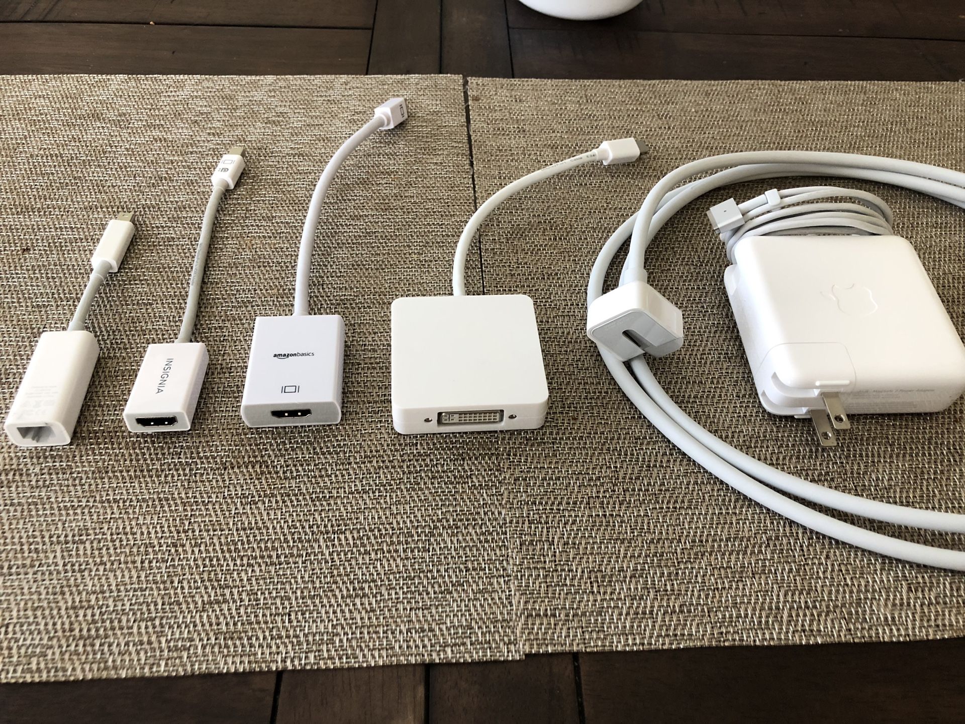 MacBook Air charger & adapters/accessories