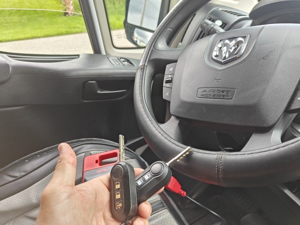Ram Promaster Key Remote Cut And Programming